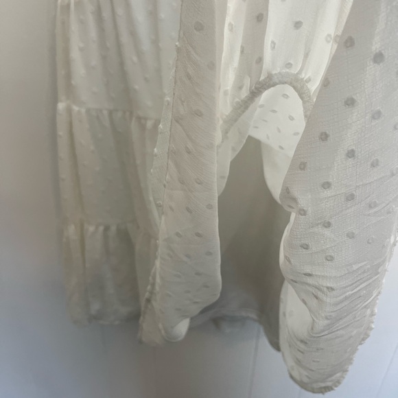 Lulus White Ruffle Mini Dress - Picture 8 of 11